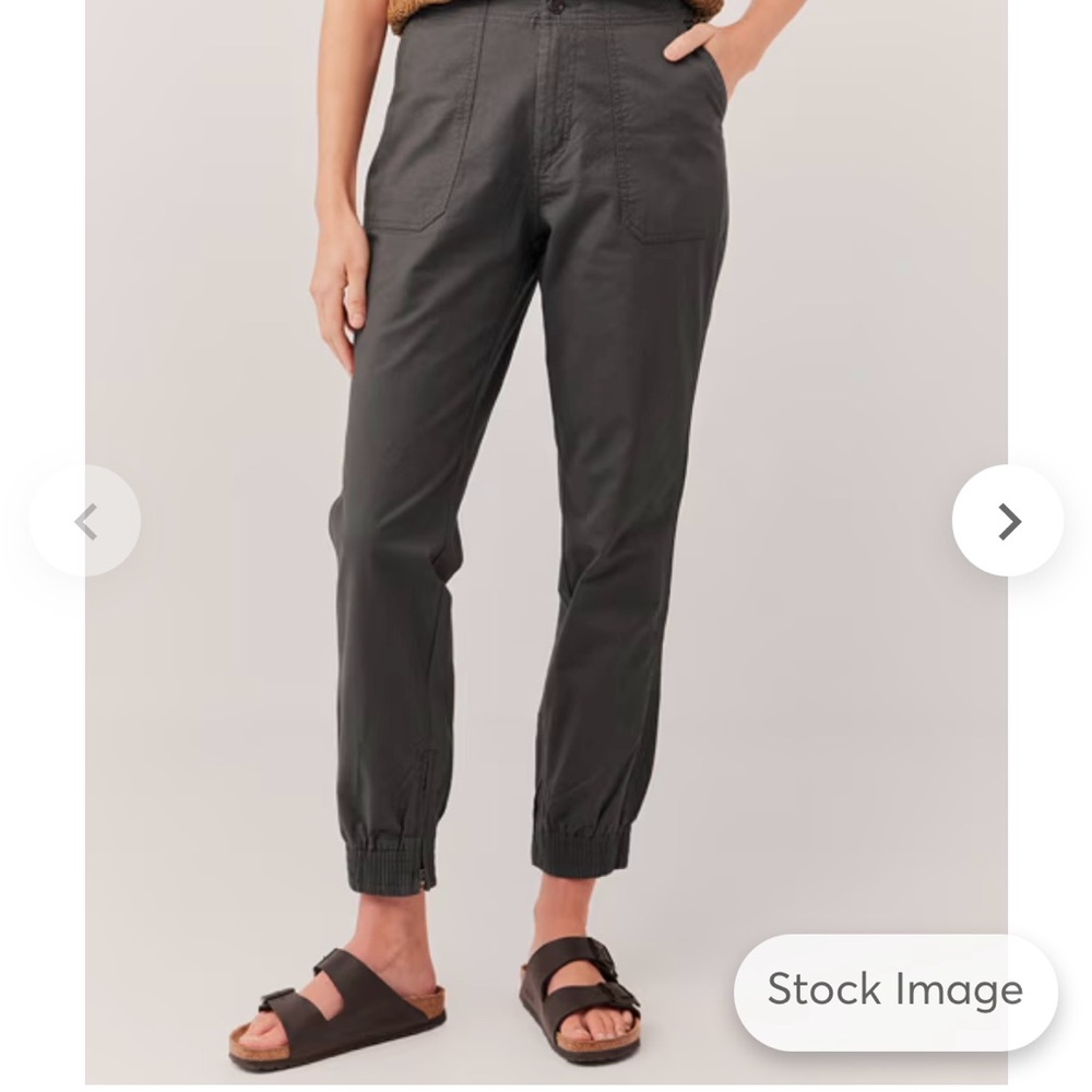 PACT Storm Woven Twill Utility Jogger in Ore